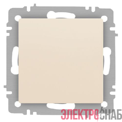 Кнопка Accent 6-109-02 10А-250В IP20 СУ сл. кость Intro Б0063606