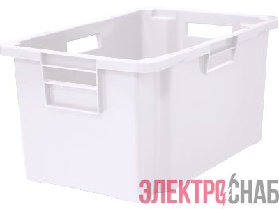 Ящик мясной 600х400х300 сплош. натуральный морозостойкий 218-1 218-1