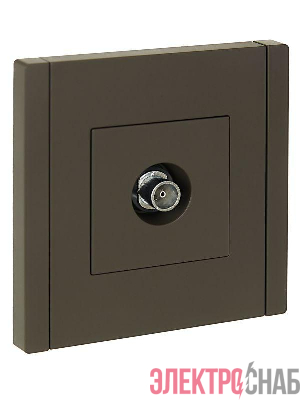 Розетка TV оконечная FORTE&PIANO FP328 сер. IEK FP-A10-O-K03