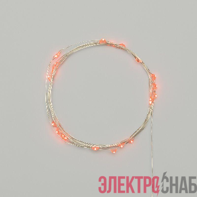 Гирлянда светодиодная "Роса" 2м 20LED красн. 2Вт IP20 Neon-Night 303-002