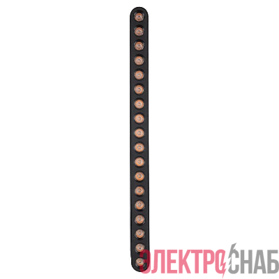 Светильник светодиодный трековый MTR16 1318R 18Вт 3000К spot 36град. BL IP20 низковольтный Pro черн. JazzWay 5057036