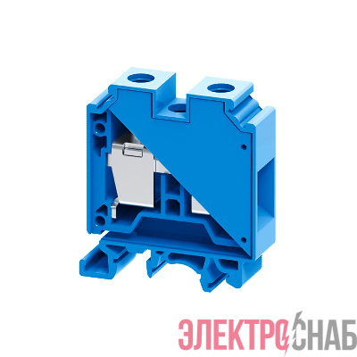 Клемма проходная винтовая OptiClip CTS-16-I-BU-76A-(0.2-16) син. КЭАЗ 289780