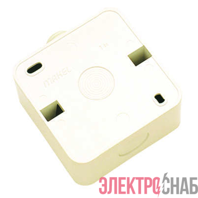 Коробка установочная ОП Mimoza крем Makel 10060