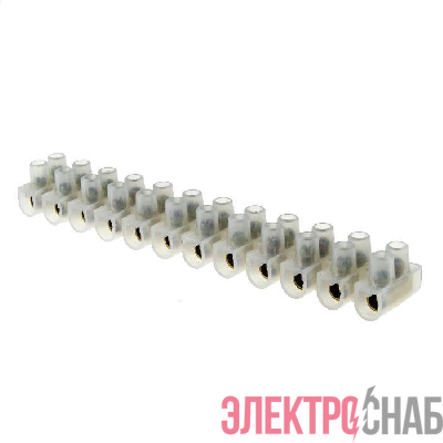 Колодка клеммная 4кв.мм 3А полиэтилен PROxima EKF plc-KK-4-3