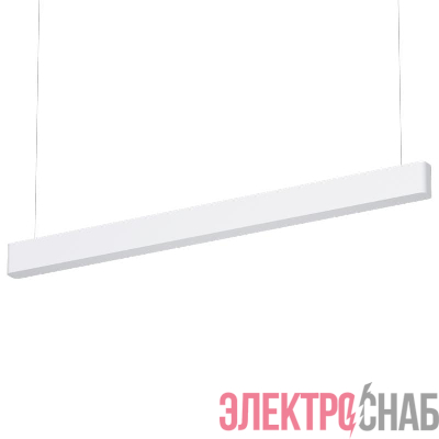 Светильник светодиодный ДСО33-40-031 Horizon Softline Slim NL 940 36Вт 4000К IP20 2880лм 80 лм/Вт Ragt;90 1210х50х80 подвесн. опал. 0.95PF дежурный режим Ардатов 1304840031