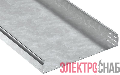 Лоток листовой неперфорир. 80х500 L2000 сталь 2.0мм HDZ ESCA 7 IEK CLN10-080-500-200-2-HDZ