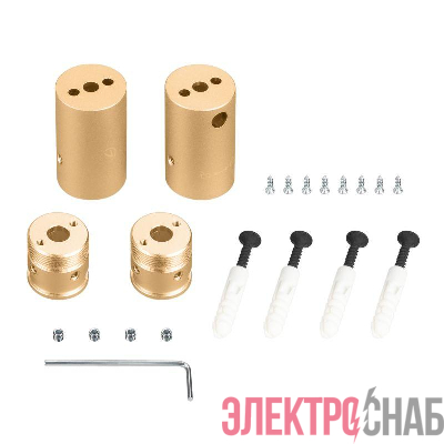 Крепление MOONLIGHT-VT-CEILING-DL-D18 Gold металл (комплект) Arlight 048594
