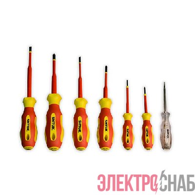 Набор диэлектрических отверток 6+1 (09330) SHTOK 376352