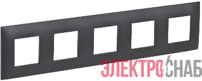Рамка 5-м SKANDY SK-F05T титан IEK SK-M52-K48