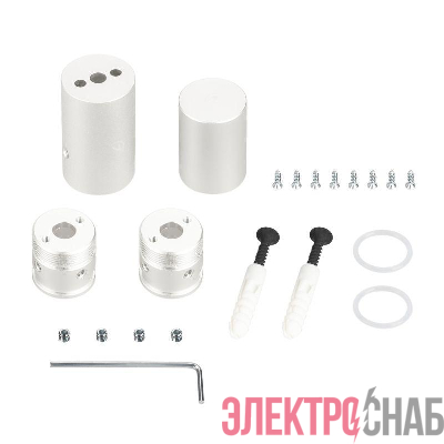 Крепление MOONLIGHT-VT-CEILING-D18 White металл (комплект) Arlight 048593