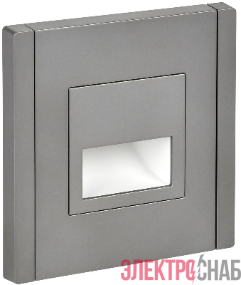 Подсветка светодиодная FORTE&PIANO встраив. FP557 сталь IEK FP-FL20-K46