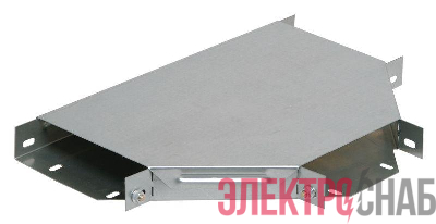 Ответвитель для лотка Т-образ. горизонт. 300х50 с кр. IEK CLP1T-050-300
