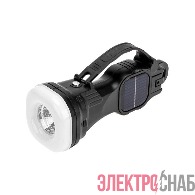 Фонарь кемпинговый с солнечной батареей и крюком Rexant 75-8009