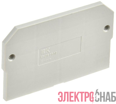 Заглушка для CTS-DT 10кв.мм сер. IEK YCT15-04-K03-010-ZGL