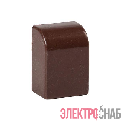 Заглушка 15х10 под темн. дерево Plast PROxima (уп.4шт) EKF ecd-15-10x4