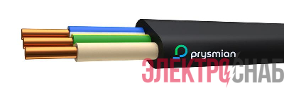Кабель ВВГ-Пнг(А) 3х1.5 0.66кВ (бухта) (м) РЭК-PRYSMIAN 1403040101