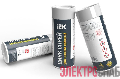 Спрей цинк для метал. поверхностей 400мл IEK CAC11-AP-0400