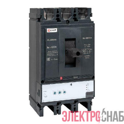 Выключатель автоматический 3п 630/400А 45кА ВА-99C Compact NS PROxima EKF mccb99c-630-400