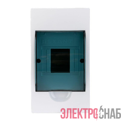 Бокс пластиковый ЩРН-П-4 IP41 бел. Rexant 11-0304