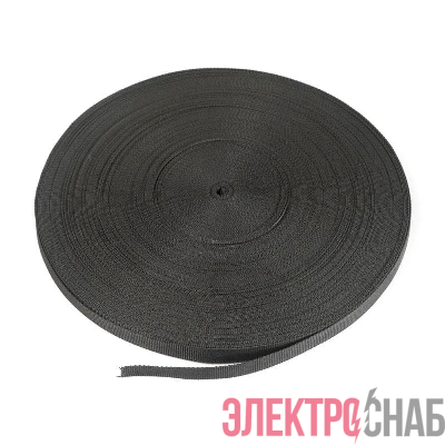 Лента монтажная текстильная 20мм черн. (уп.50м) Промрукав PR08.13067