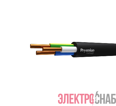 Кабель ВВГнг(А)-LSLTx 3х1.5 ОК (N PE) 0.66кВ (бухта) (м) РЭК-PRYSMIAN 3903040101