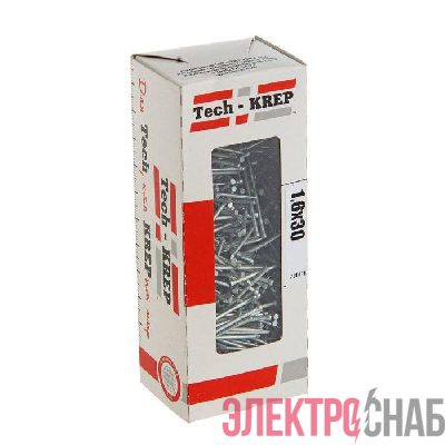 Гвоздь финишный 1.6х30 оцинк. (уп.0.3кг) Tech-Krep/Zitar 105194