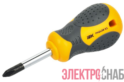 Отвертка крестовая Ph2х38мм K1 ARMA2L 3 IEK A2L3-SC10-K1-PH-20-038