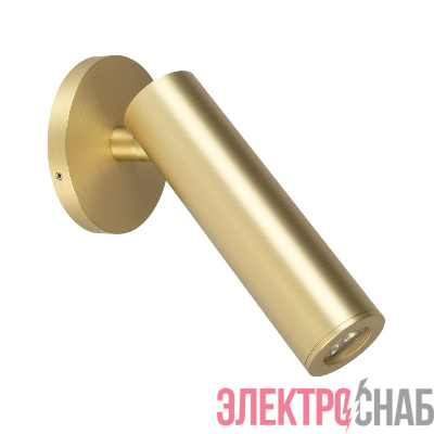 Светильник светодиодный SP-READER-NB-R60-3W Warm3000 GD 20deg 230В IP20 3Вт 3000К метал. Arlight 053095