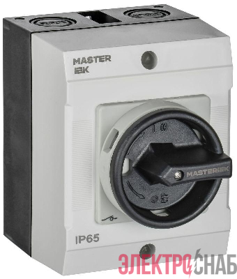 Переключатель кулачковый 16А (сх. 55) в боксе закрытая рукоятка IEK MI-CS21-016-055