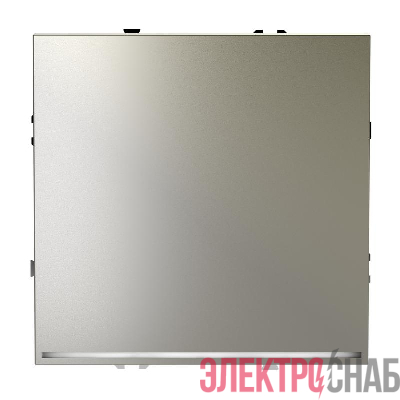 Переключатель проходной 1-кл. СП S70 10А с подсветкой механизм шелк Voltum VLS010404