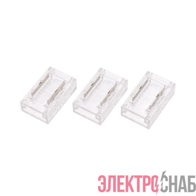 Коннектор I-образный для одноцветной светодиодной ленты COB 8мм Rexant 148-102