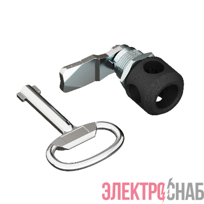 Накладка для навесного замка шкафов ST и CE с личинкой под ключ с двойн. бородкой 3мм DKC R5CE222