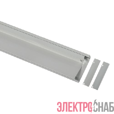 Комплект с накладным анодированным профилем 8018 80х18мм 2м Эра Б0062819