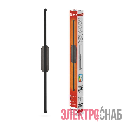 Светильник светодиодный ESTETIKA LUV-60C-30BL 10Вт 3000К 700лм 230В 600х50х25 черн. IN HOME 4690612054803