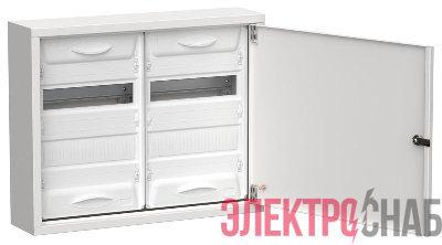 Корпус ЩРн-48 (2х24) TITAN 5 460х570х140 IP31 метал. бел. IEK TI5-50-N-2X024-31