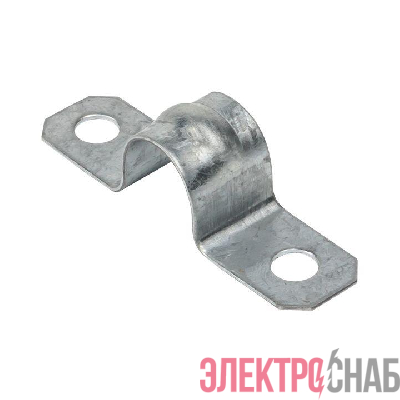 Скоба крепежная двухлапковая d12-13мм метал. EKF sm-2-12-13