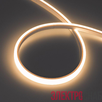 Лента светодиодная WAVE-TOP-PU-A144-10x10mm 24В Warm 3000К 5Вт/м IP68 wire x1 вывод боков. герметичная (уп.1м) Arlight 052632
