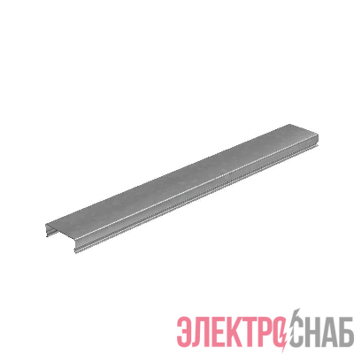 Крышка для лотка осн.50 L3000 сталь 0.55мм "ПЛЮС" KLplus50-0.55-3000 оцинк. КМ PL0385