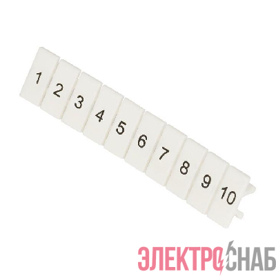 Маркер для JXB с нумерацией 1-10 (уп.100шт) PROxima EKF dek-35-1-10
