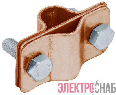 Зажим соединительный паралл. пруток-стержень медь IEK ZCC94-50-1-18