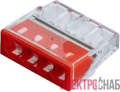 Клемма монтажная 95 174 NTC-NC-01-4-r (уп.5шт) NAVIGATOR 95174