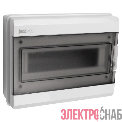 Бокс модульный накладной PDB/W 3012 GR (ЩРН-ПГ-12) IP65 пластик. Pro JazzWay 5072008