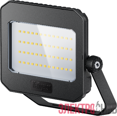 Прожектор светодиодный 95 634 NFL-04-50-6.5K-BL-D110-LED 50Вт 6500К IP65 6250лм черн. NAVIGATOR 95634