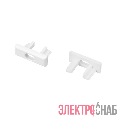 Заглушка для MIC-M с отверстием пластик (комплект) бел. Arlight 044546