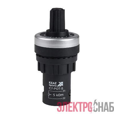 Потенциометр OptiSignal Compact D22 С7-POT-5 5кОм XB4BD912R5K КЭАЗ 362215
