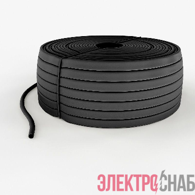 Трубка ТВ-40 ПВХ d16мм "кембрик" черн. Rexant 49-5013-1