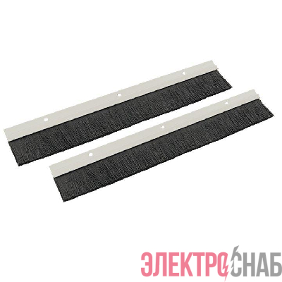 Буртик щеточный на алюм. держателе 400х45 (уп.2шт) Basic EKF BSCE4045C