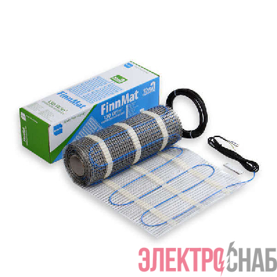 Комплект "Теплый пол" (мат) 130Вт/кв.м FinnMat 1040Вт 8.0кв.м 2 жилы ENSTO EFHFM130.8
