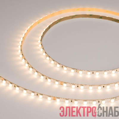 Лента светодиодная FLT-B70-8mm 24V Warm 2700К 15.5Вт/м IP20 45deg открыт. (уп.5м) Arlight 043812