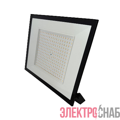 Прожектор светодиодный СДО-20 200Вт 6500К IP65 230В BL ДО прозр. закален. стекло ФАZА 5068476